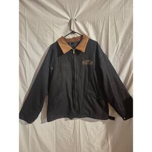 Colorado Timberline Jacket Coat Mens 2X Black Canvas Insulated Work Jacket.